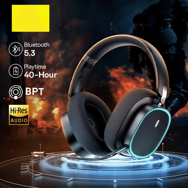 GH02 Wireless Gaming Headphones with Mic